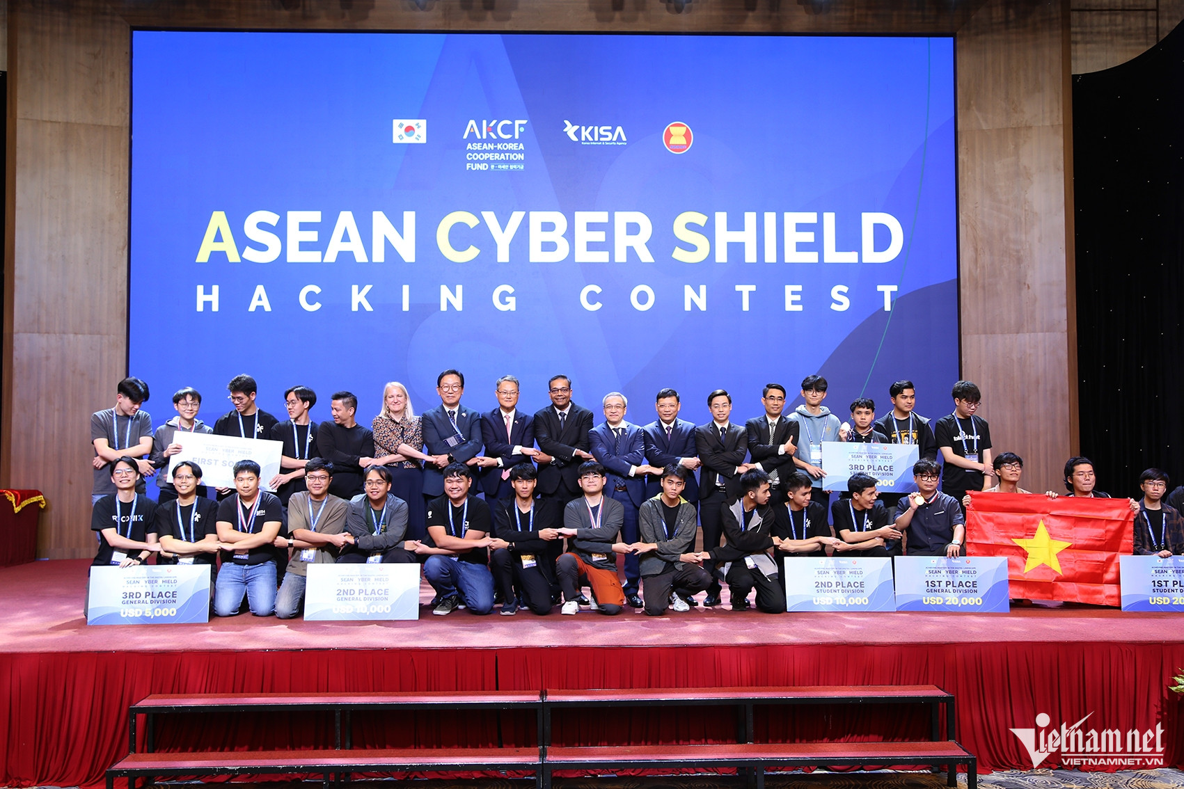 Việt Nam nhất toàn đoàn cuộc thi an ninh mạng ASEAN Cyber ​​Shield